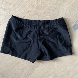 Girls Athletic Shorts for Gymnastics or Dance.  Size 7